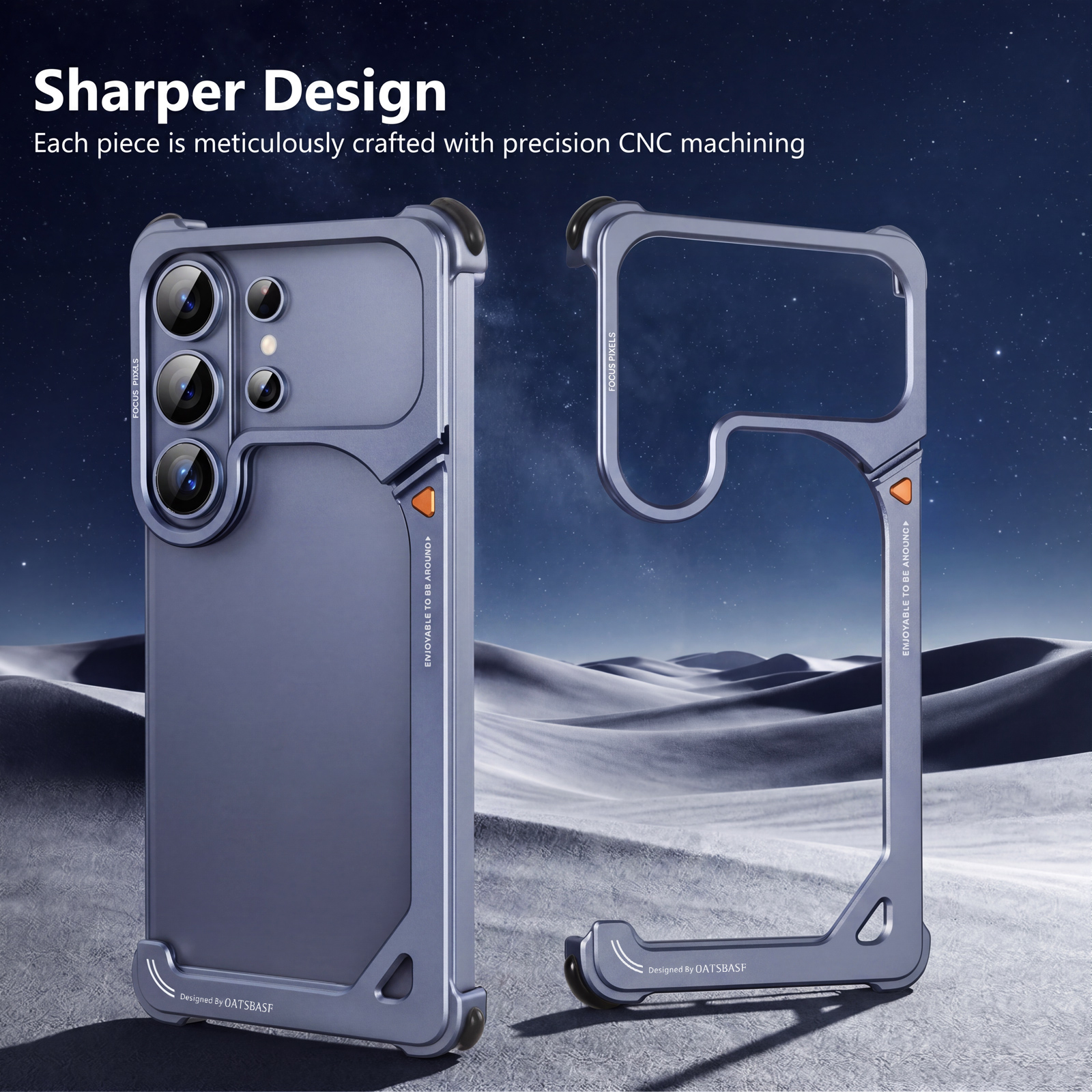 Kickstand Adjustable - Oatsbasf Metal Phone Case for Samsung