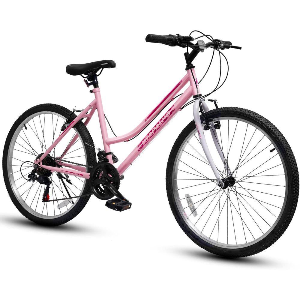 Cycling Commuter - 21-Speed 24/26 Inch Women's Mountain Bike
