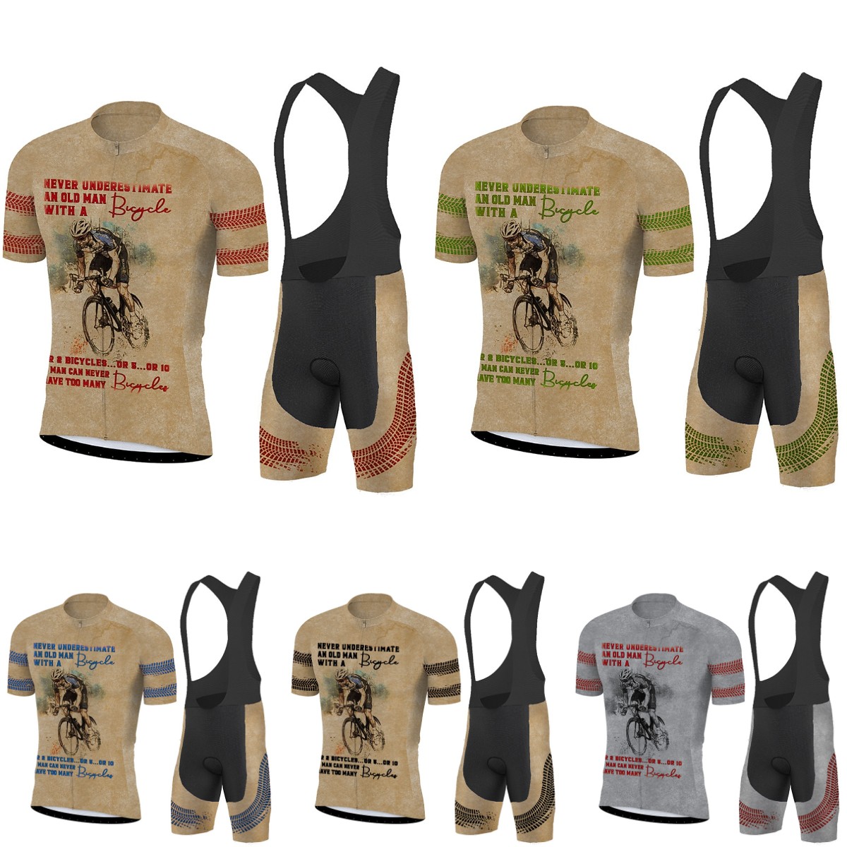 Cycling Commuter Shorts - New Cycling Jersey Set Men Short