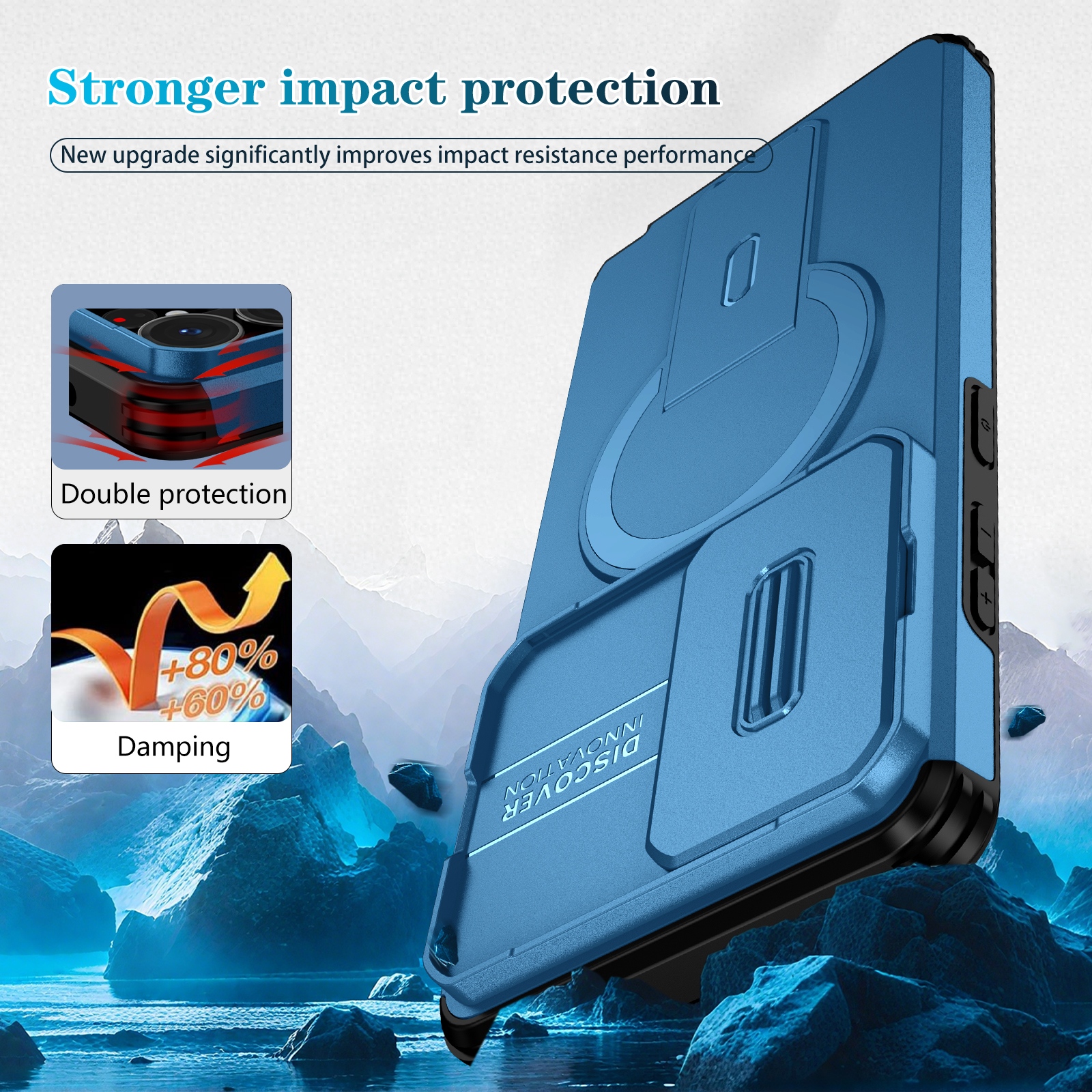 Lens Protect Camera Phone Case - огляд і ціна Kickstand Adjustable