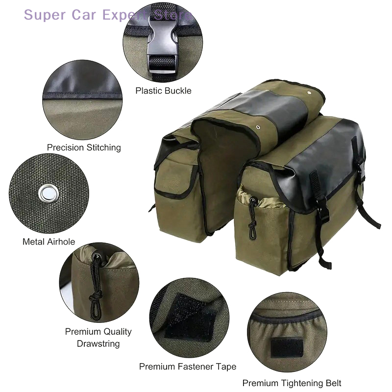 Motorbike Bag Large Capacity M - огляд і ціна Panniers Waterproof Rear