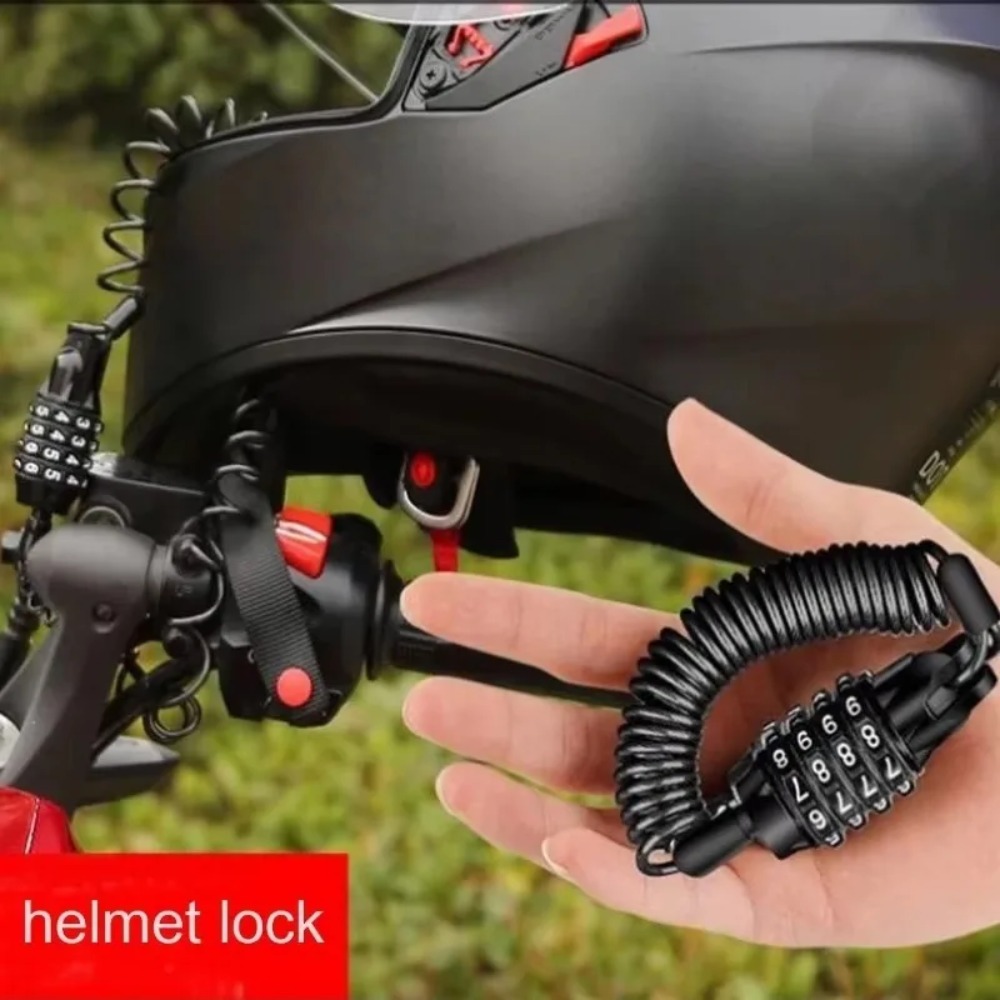 Bicycle Motorcycle Helmet Lock - огляд і ціна Chain Lock Combination