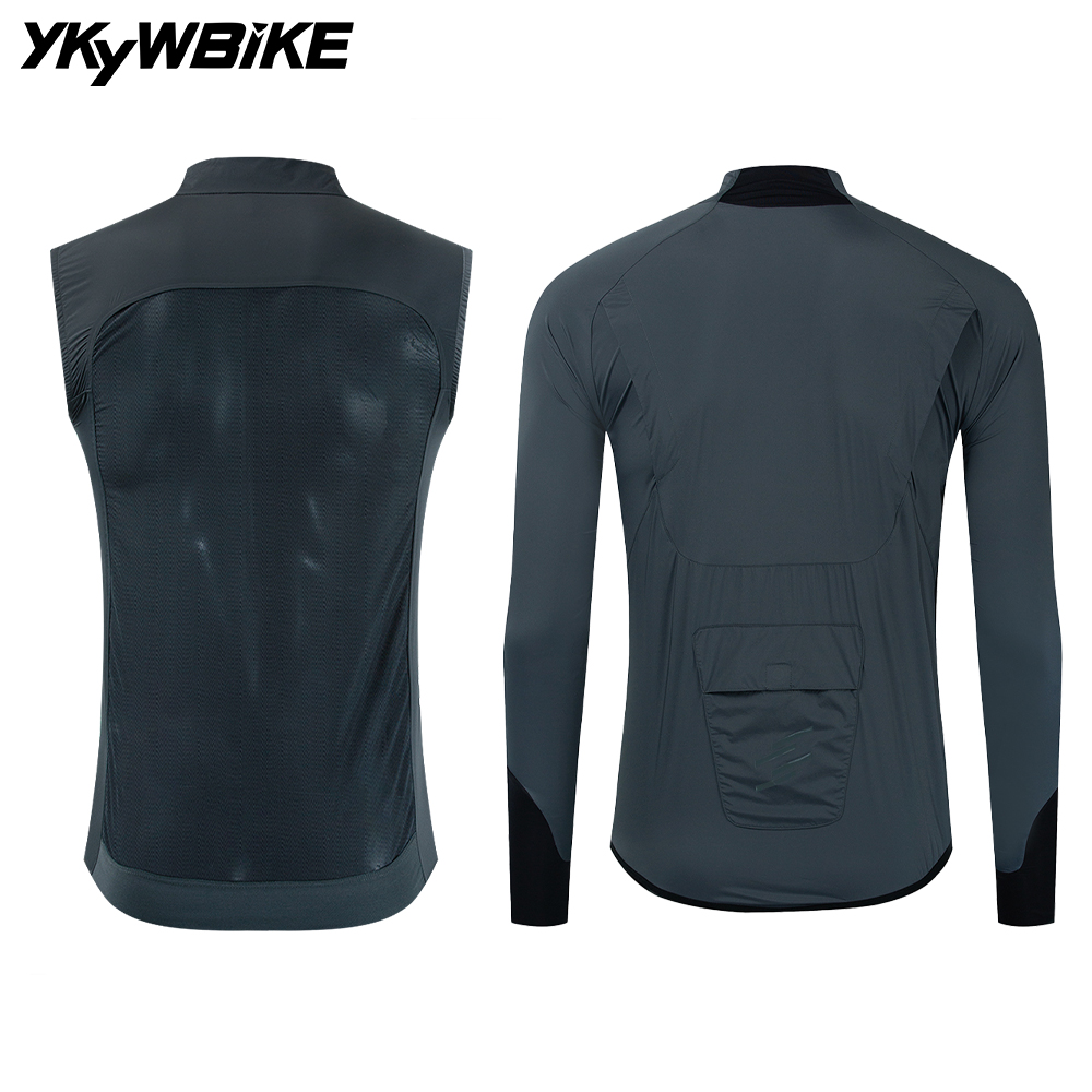 YKYWBIKE Cycling Windbreak wit - огляд і ціна Cycling Commuter Jacket