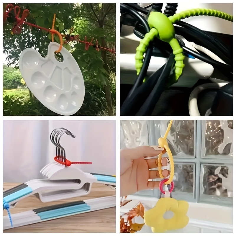 Silicone Cable Ties, 30PCS Reu - огляд і ціна Cable Lock Flexible