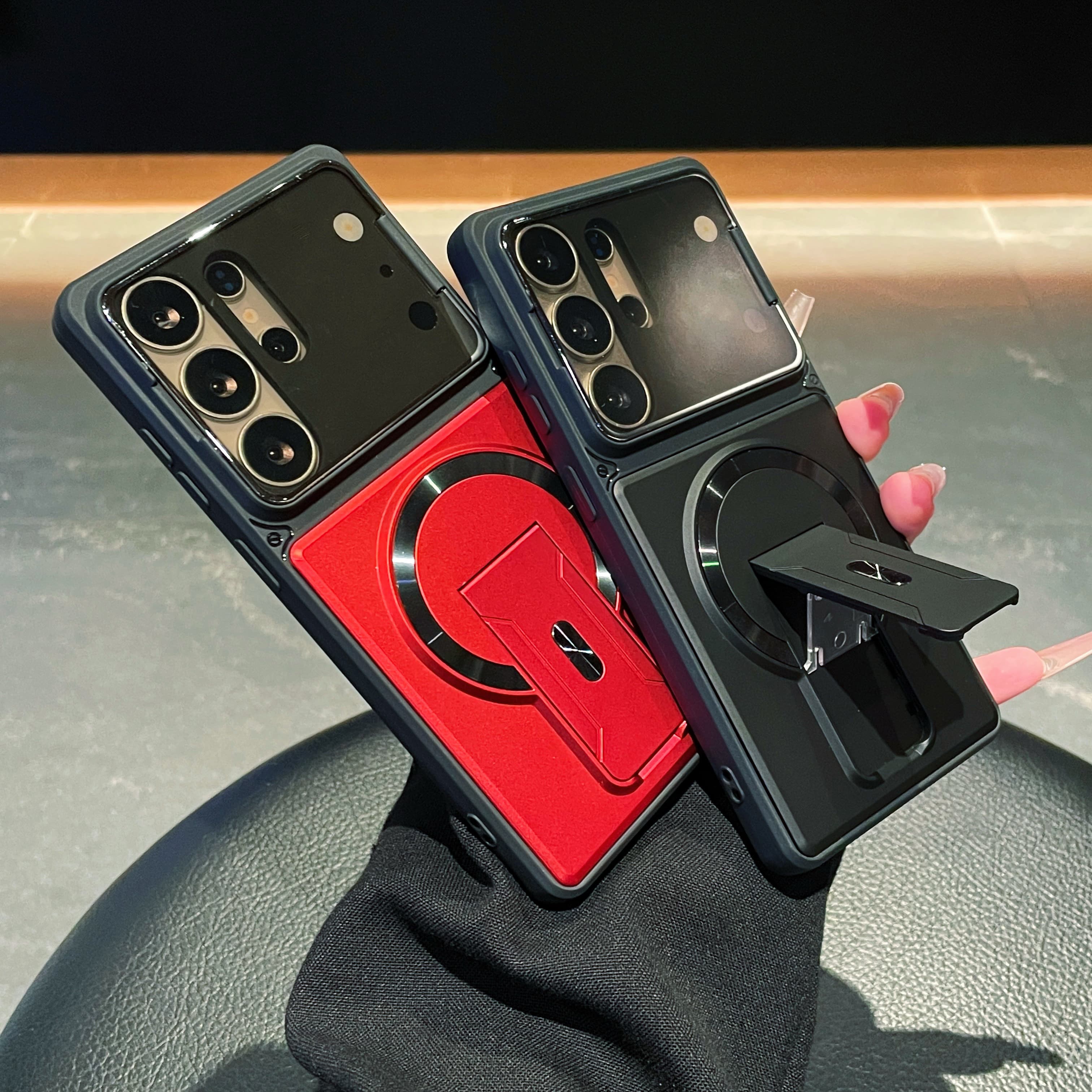 Luxury Invisible Mirror Protec - огляд і ціна Kickstand Adjustable