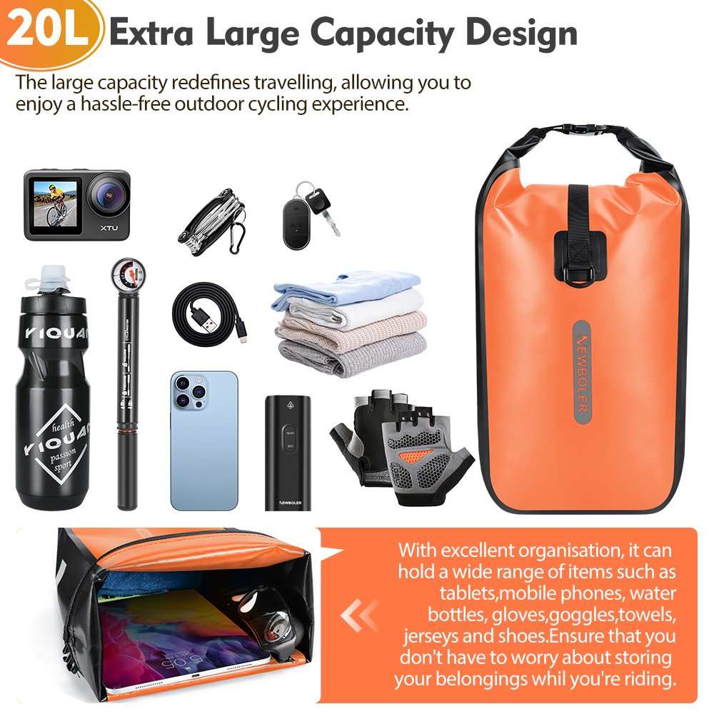 NEWBOLER 10L 20L Waterproof Cy - огляд і ціна Cycling Commuter Backpack Waterproof