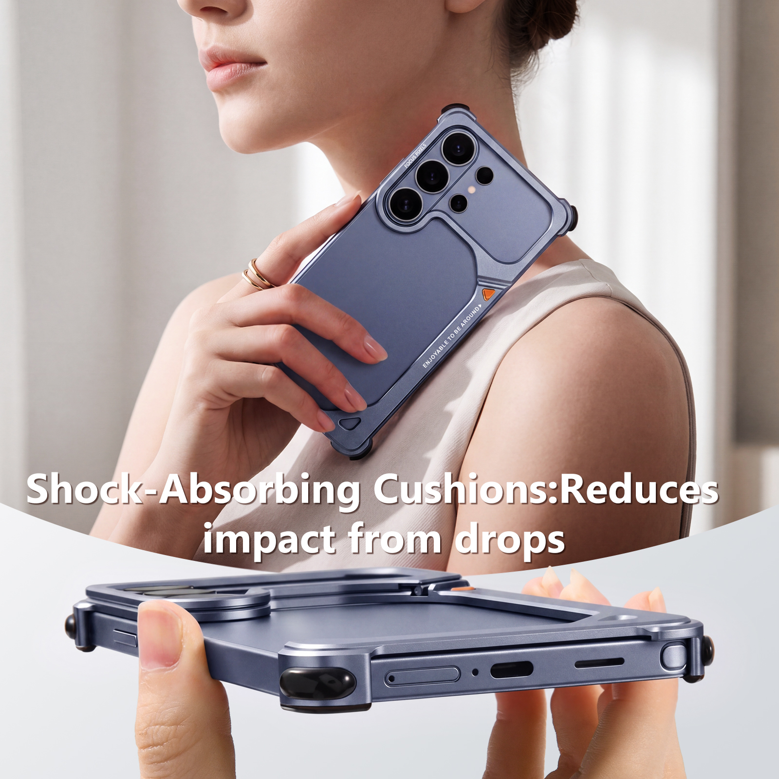 Oatsbasf Metal Phone Case for  - огляд і ціна Kickstand Adjustable