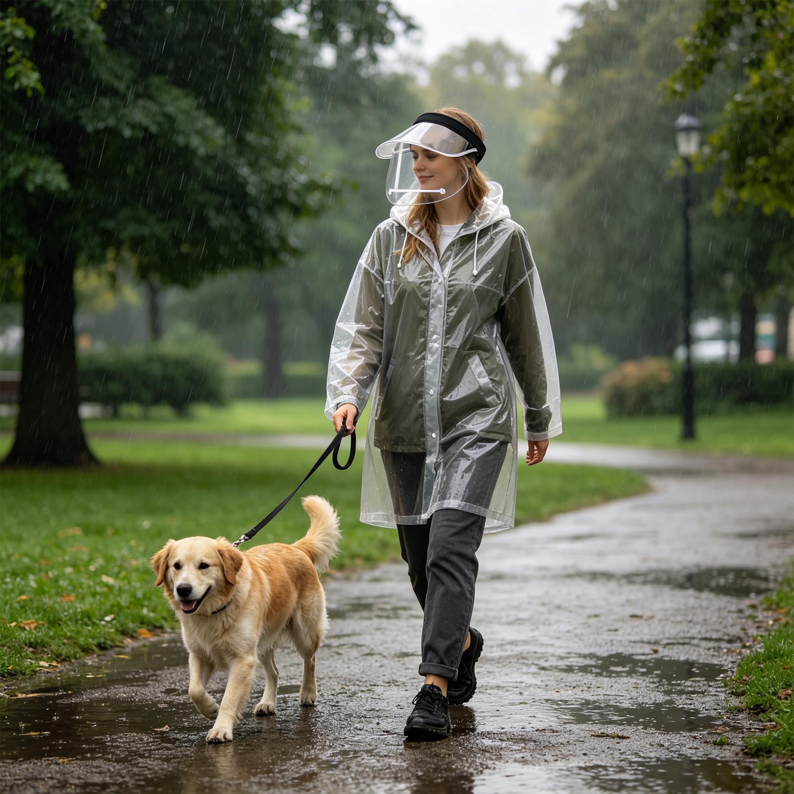 Rain Shield For Face Wide Brim - огляд і ціна Cycling Commute In Rain