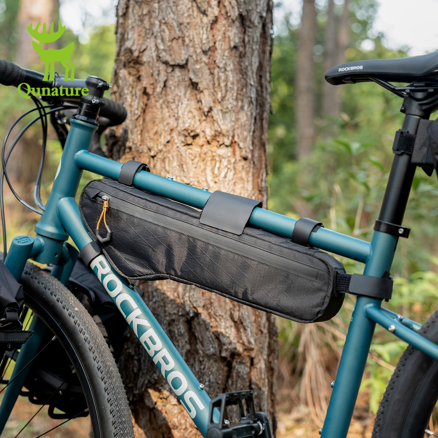 Qunature Bikepacking Bag Bike  - огляд і ціна Cycling Commuter Backpack Waterproof