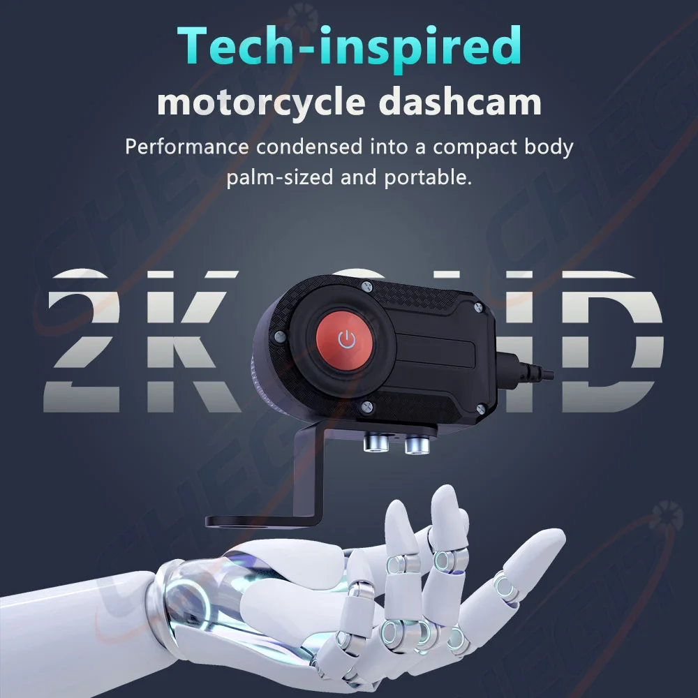 New 2K HD Motorcycle DVR WiFi  - огляд і ціна Cycling Loop