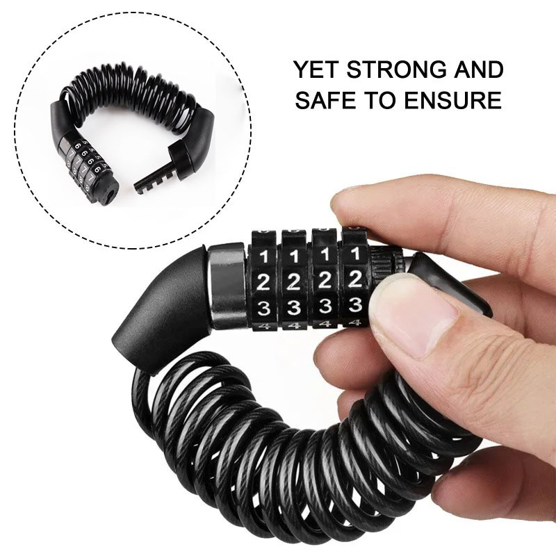 Motorcycle Bicycle Anti-Theft  - огляд і ціна Chain Lock Combination