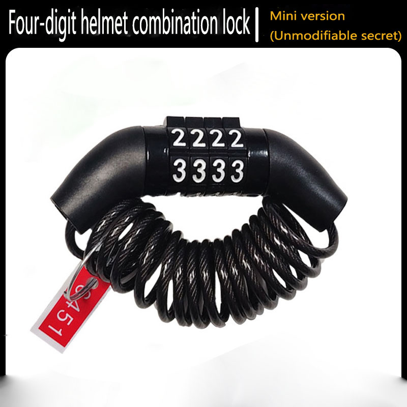 Motorcycle Bicycle Anti-Theft  - огляд і ціна Chain Lock Combination