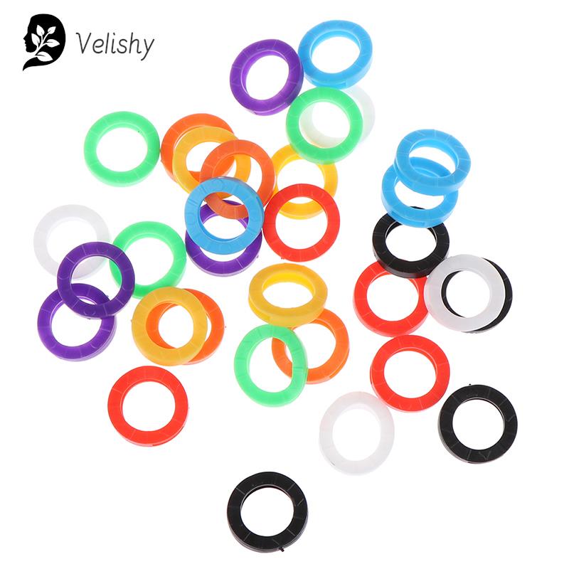 32pcs Mixed Color Hollow Rubbe - огляд і ціна Chain Lock Combination