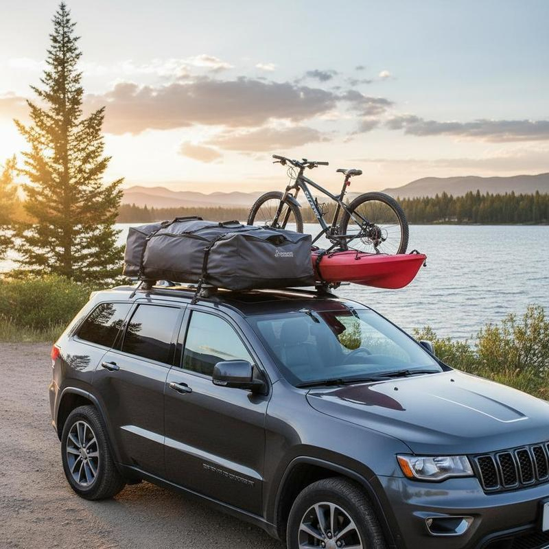 Free Shipping-Luggage Carrier  - огляд і ціна Cargo Rack Aluminum