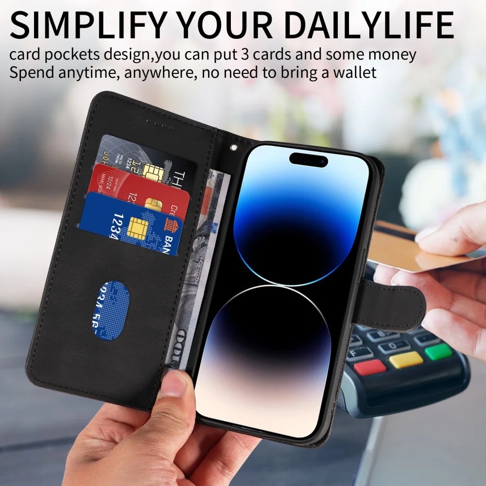 Leather Wallet Flip Case for M - огляд і ціна Kickstand Adjustable