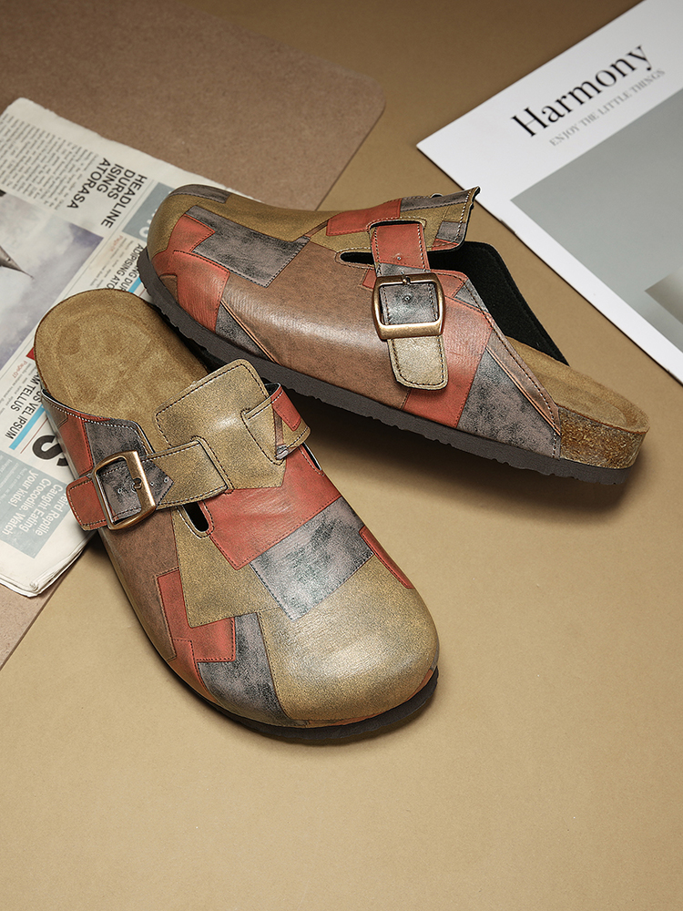 Unisex Cork Closed Toe Slipper - огляд і ціна Kickstand Adjustable