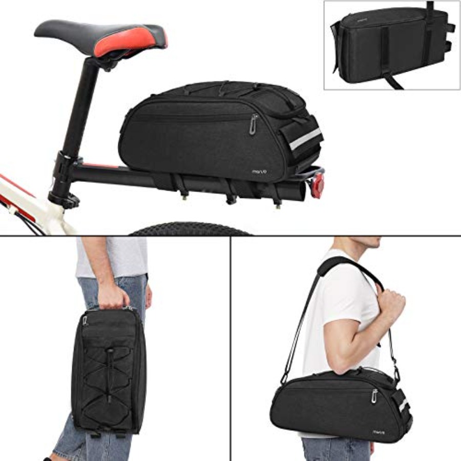 Bike Handlebar Bag, Bicycle Fr - огляд і ціна Panniers Waterproof Rear