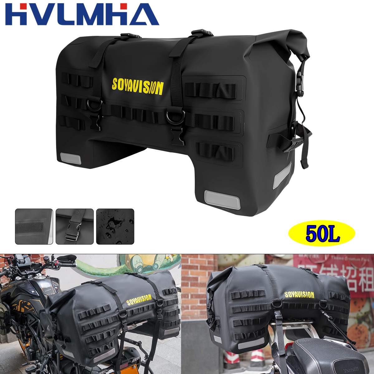Waterproof Motorcycle Rear Sea - огляд і ціна Panniers Waterproof Rear