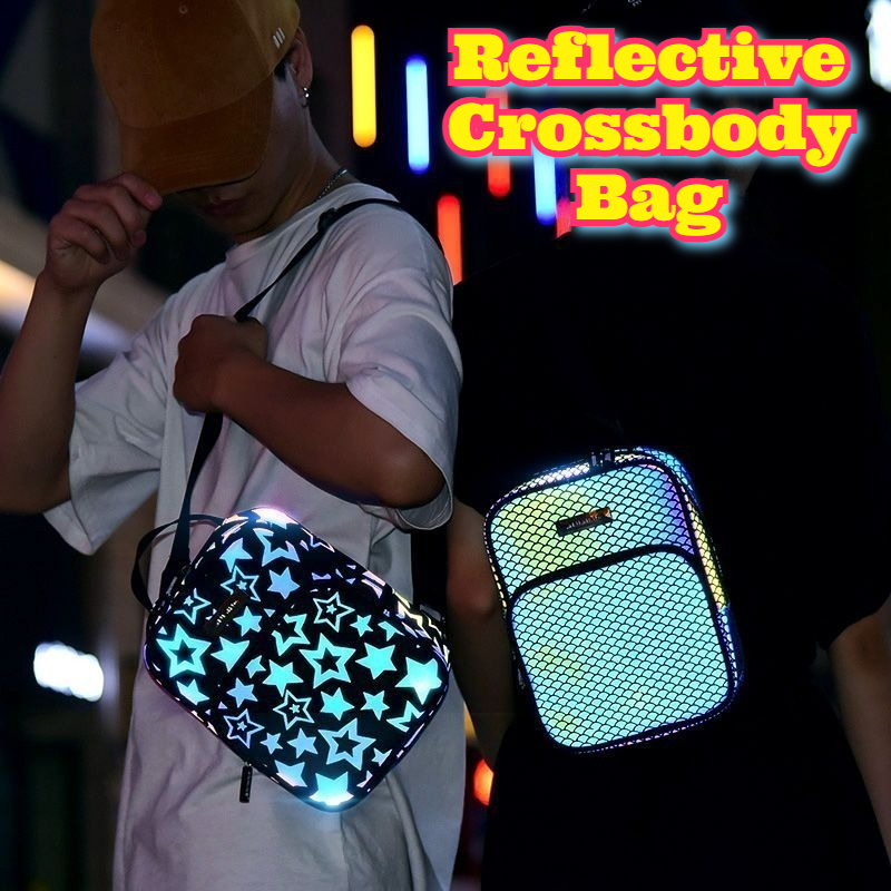 Reflective Crossbody Bag Multi - огляд і ціна Cycling Commute Bag