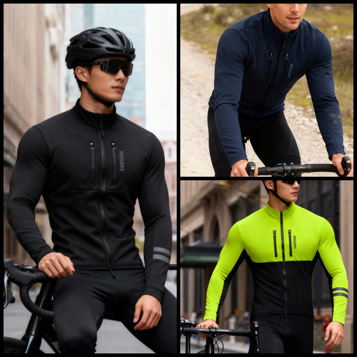 WOSAWE Cycling Jacket Winter T - огляд і ціна Cycling Commuter Jacket