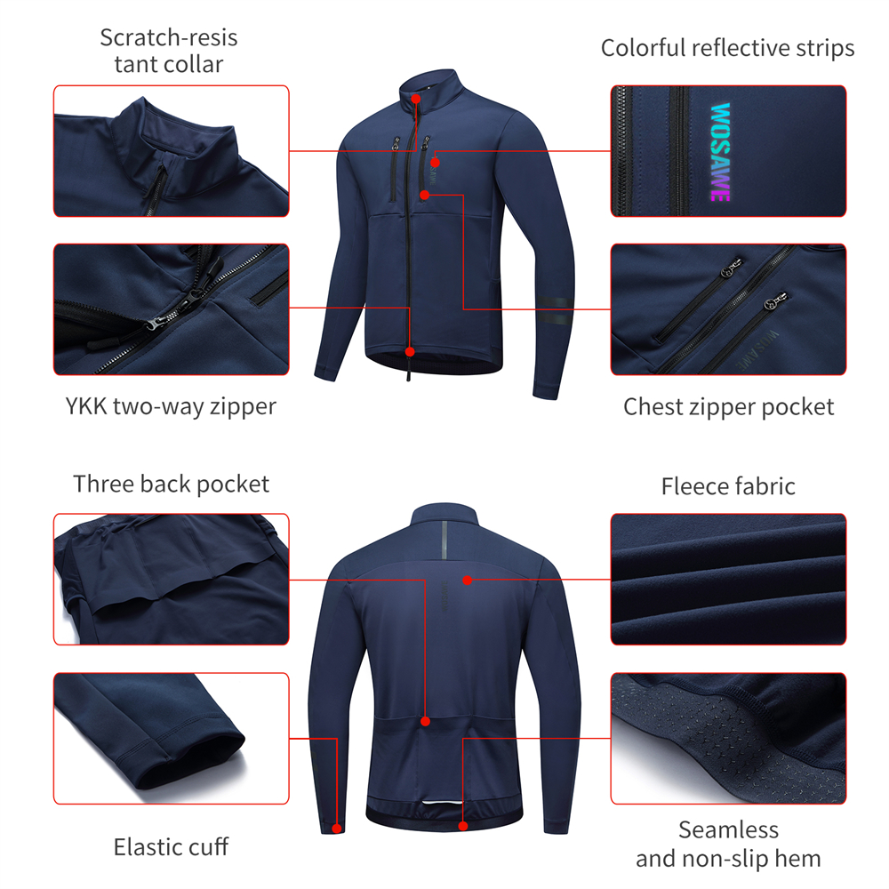 WOSAWE Cycling Jacket Winter T - огляд і ціна Cycling Commuter Jacket