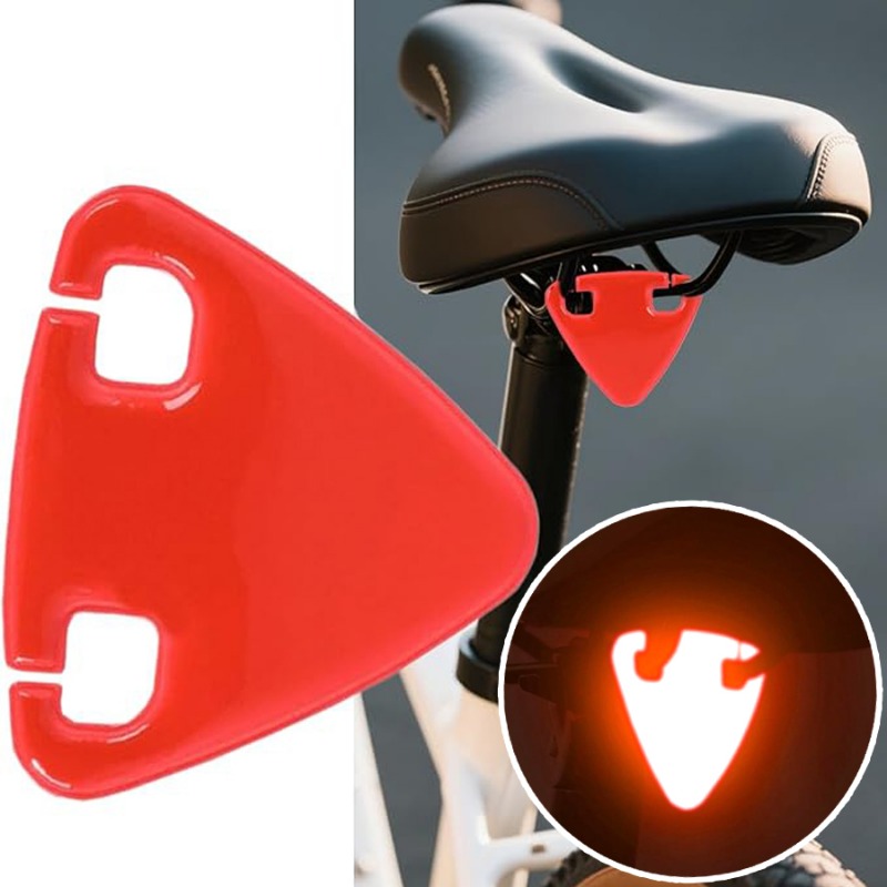 Red Triangular Bicycle Seat Re - огляд і ціна Commuting By Bike