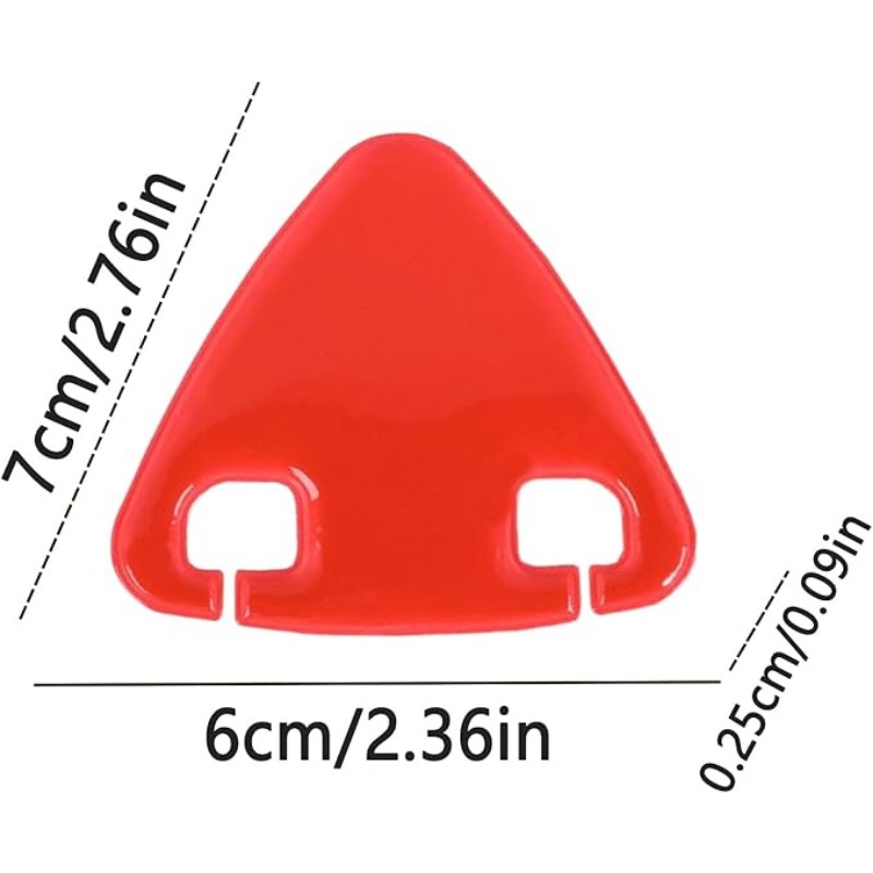 Red Triangular Bicycle Seat Re - огляд і ціна Commuting By Bike