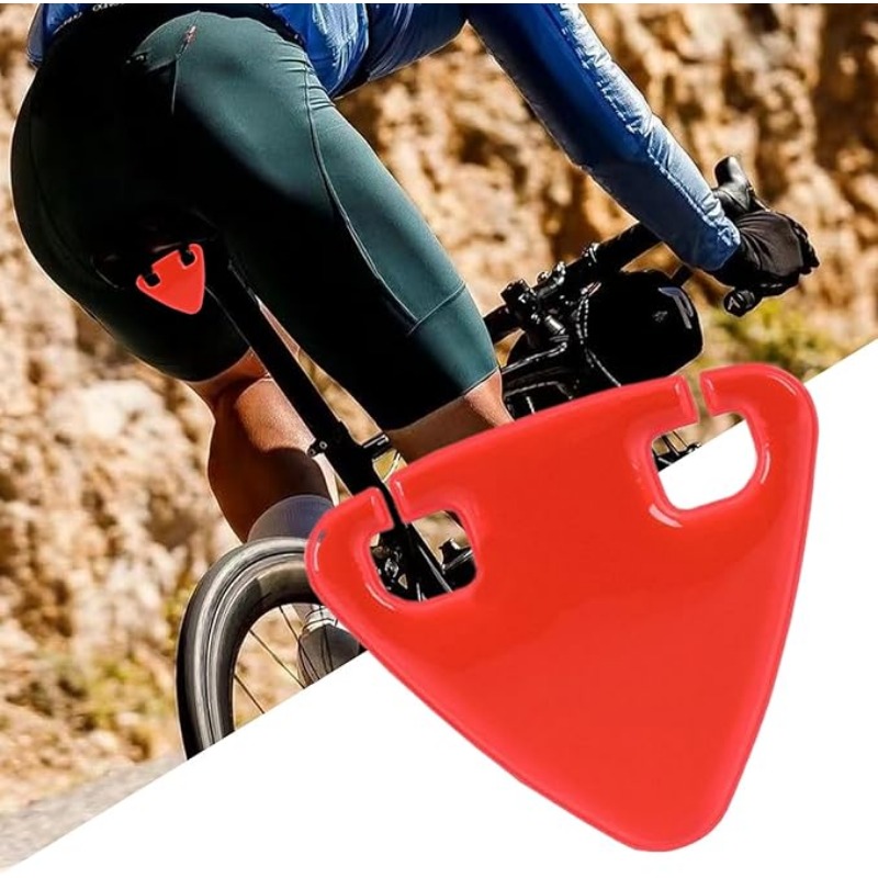 Red Triangular Bicycle Seat Re - огляд і ціна Commuting By Bike