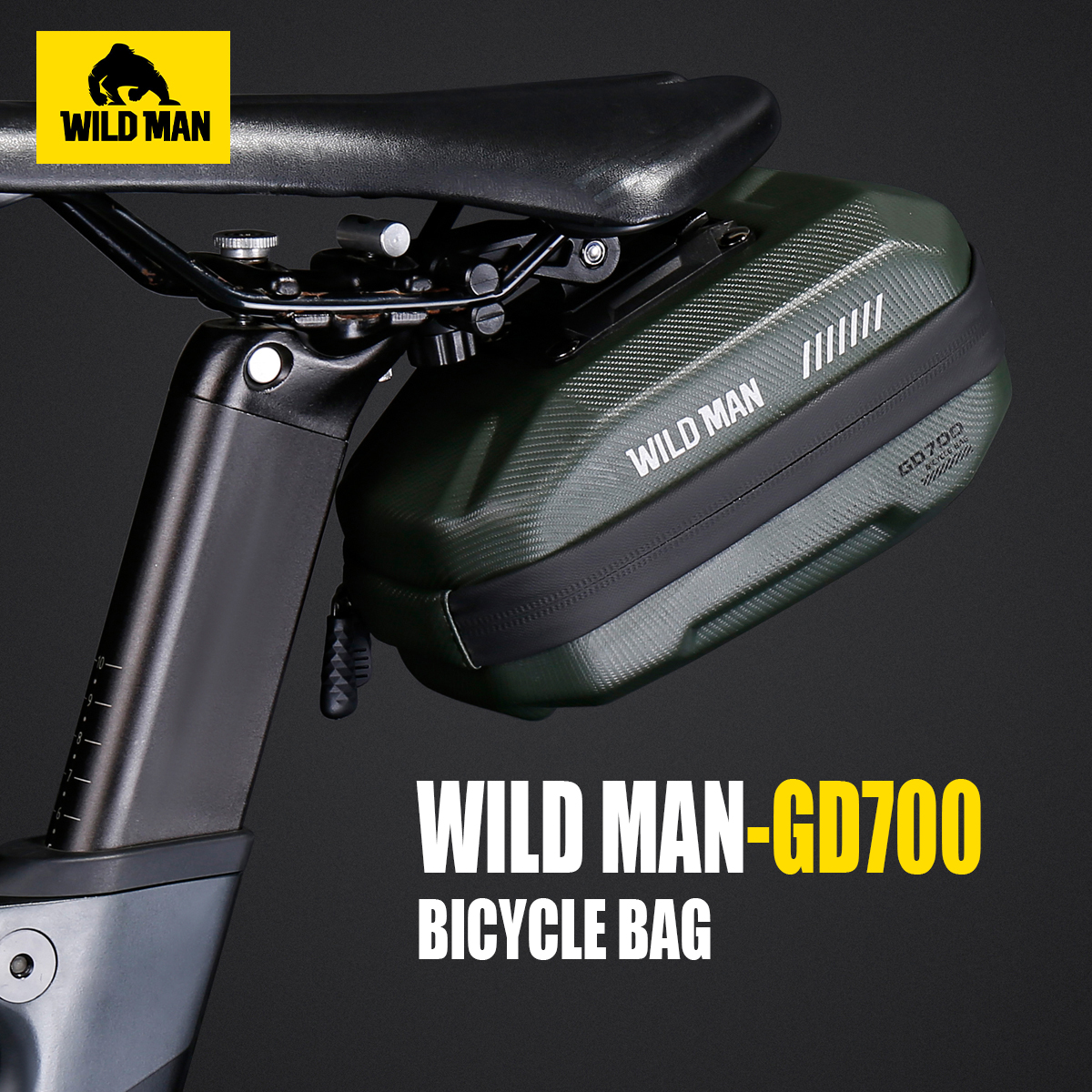 WILD MAN Bike Saddle Bag EVA H - огляд і ціна Panniers Waterproof Rear
