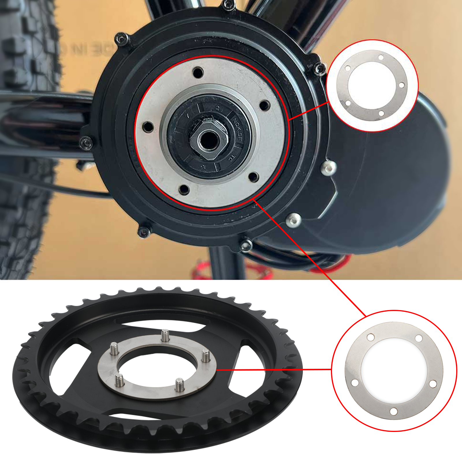 Electric bike Washers Chain Ri - огляд і ціна Cycling Loop