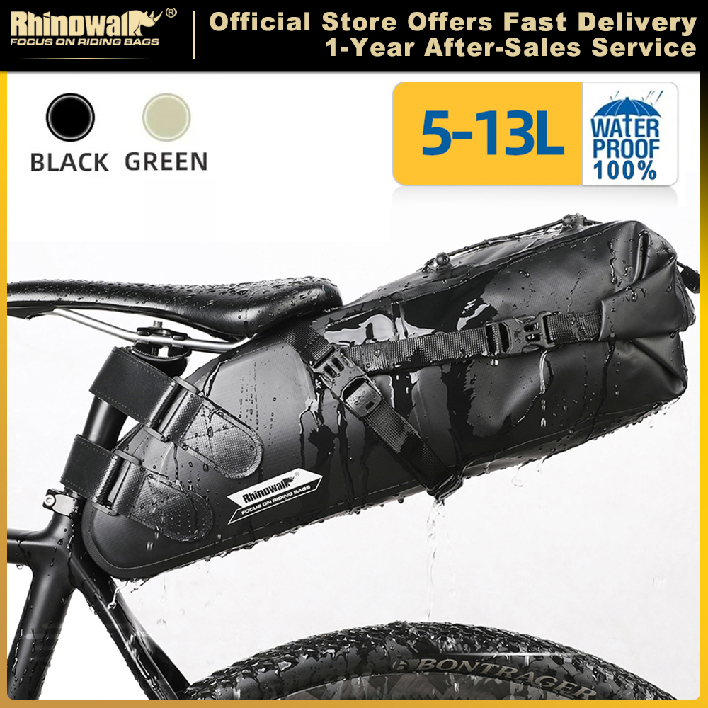 Rhinowalk Bike Saddle Bag Wate - огляд і ціна Panniers Waterproof Rear