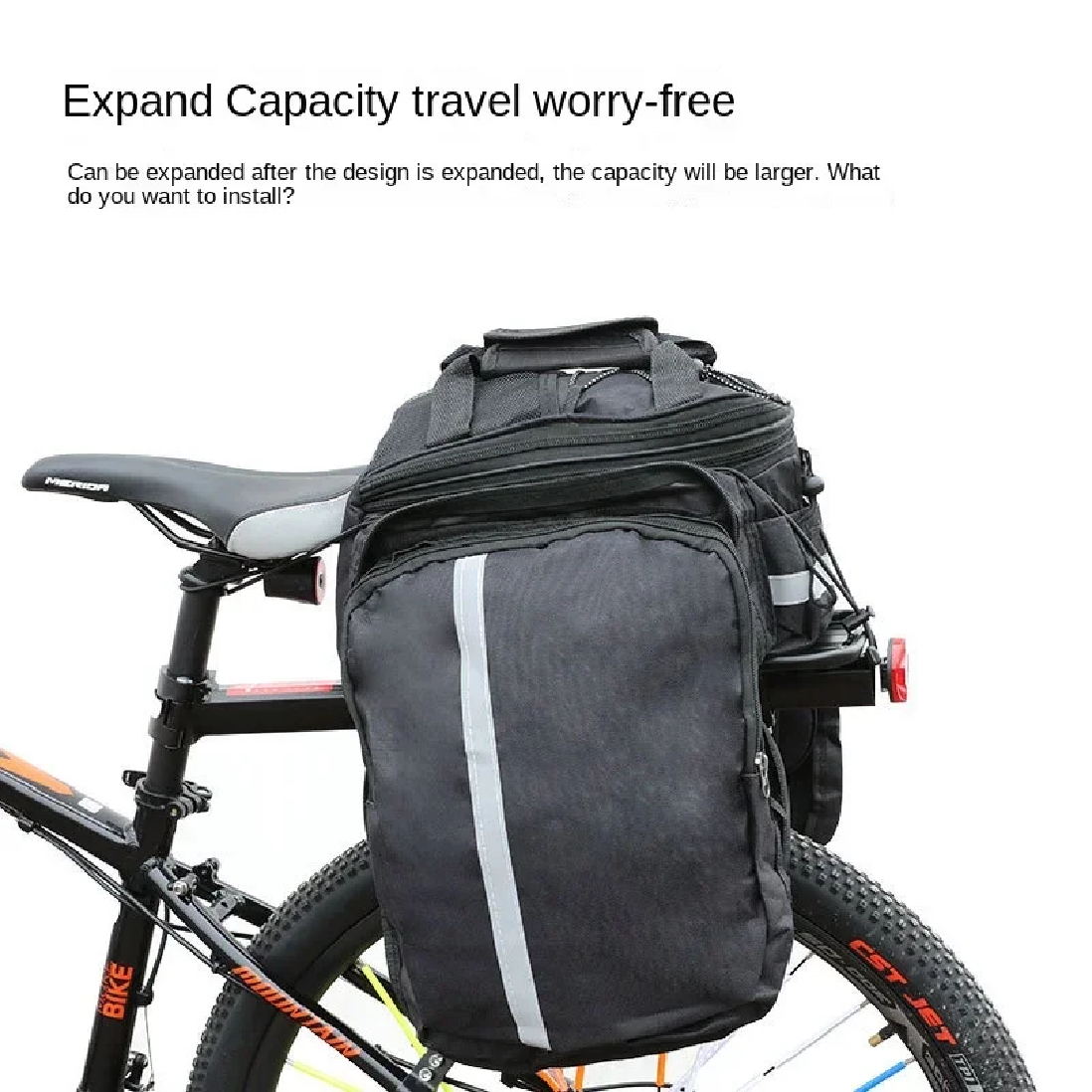 Bike 3 In 1 Waterproof Bicycle - огляд і ціна Panniers Waterproof Rear