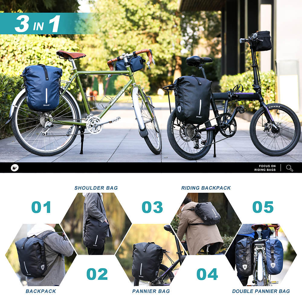 Rhinowalk Waterproof Bike Pann - огляд і ціна Panniers Waterproof Rear