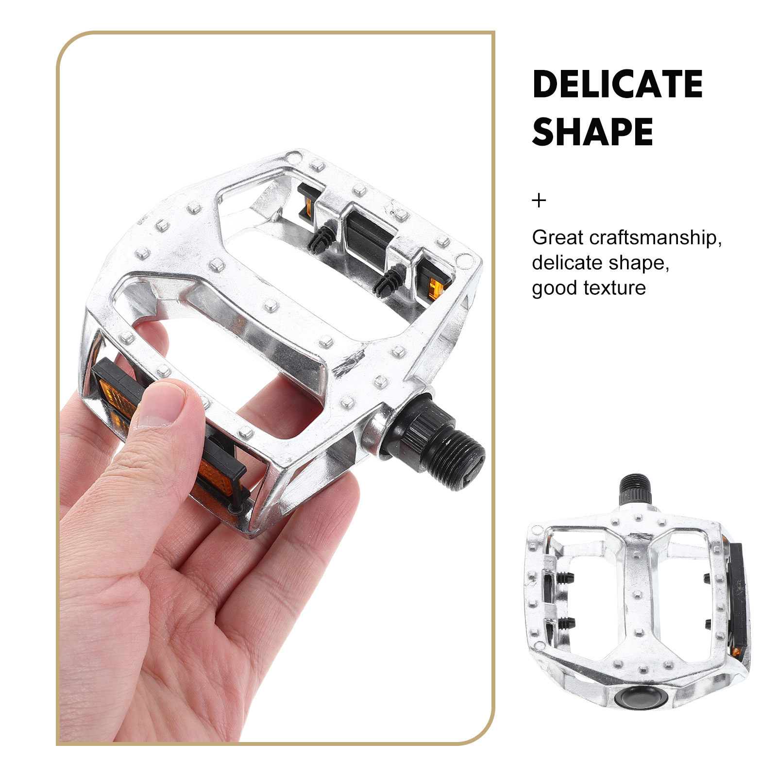 2Pcs Aluminum Alloy Bike Pedal - огляд і ціна Cycling Commute Distance