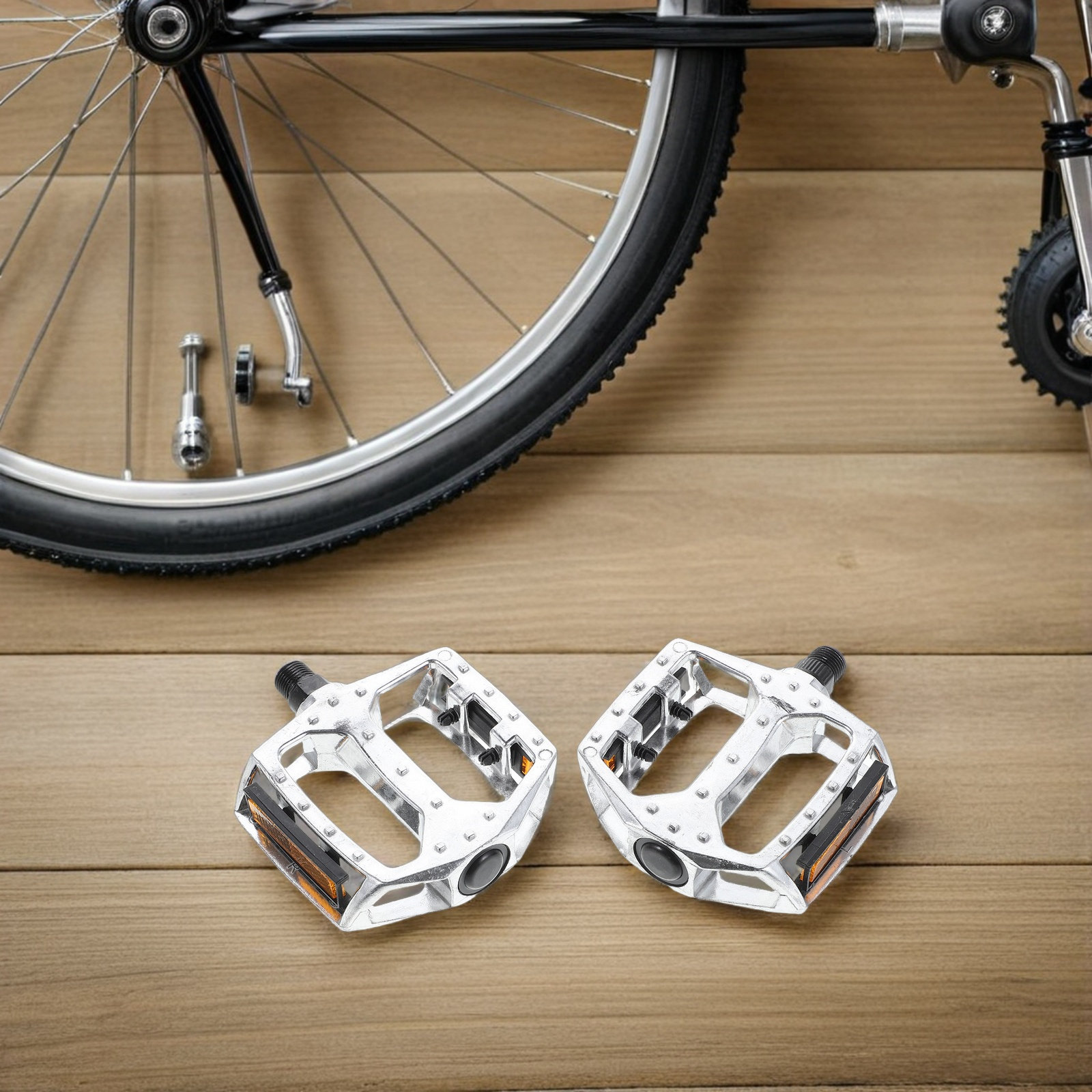 2Pcs Aluminum Alloy Bike Pedal - огляд і ціна Cycling Commute Distance