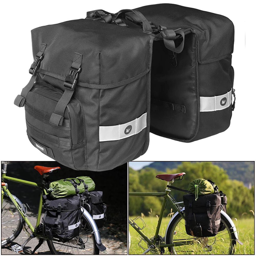 40L Bicycle Pannier Bag 2 in 1 - огляд і ціна Panniers Waterproof Rear