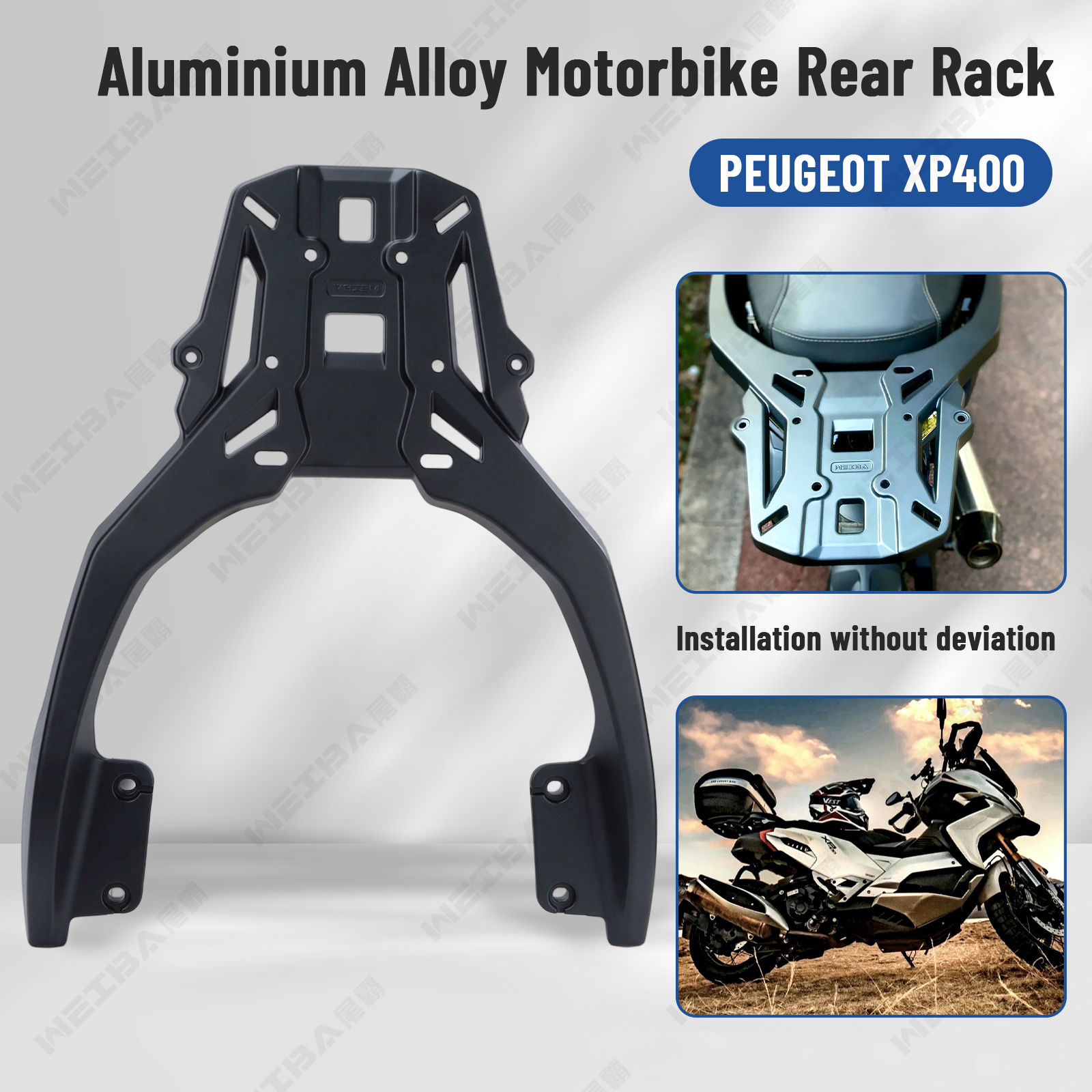 Rear Luggage Carrier Rack for  - огляд і ціна Cargo Rack Aluminum