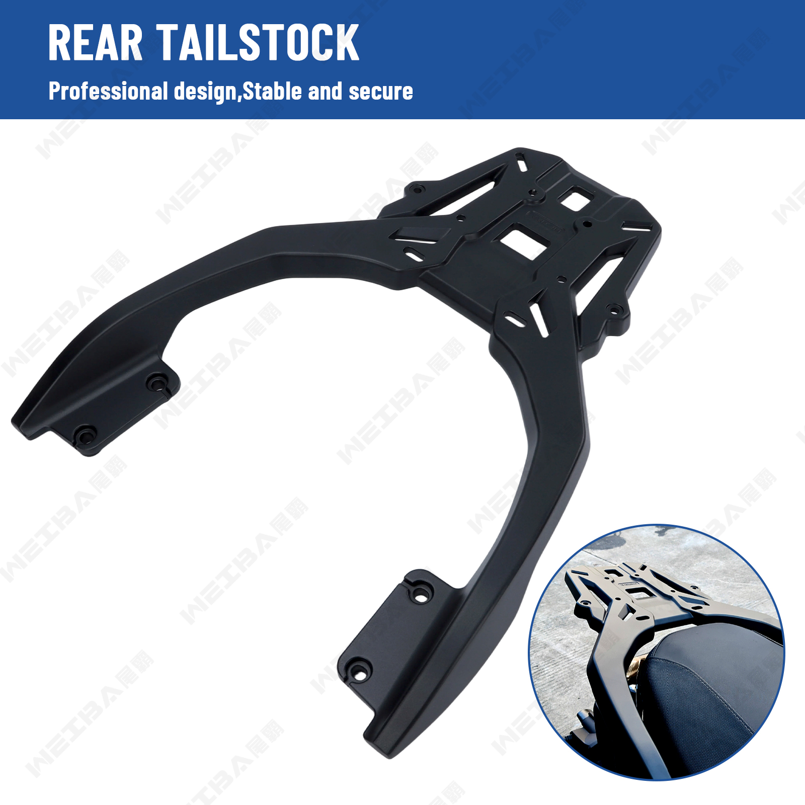 Rear Luggage Carrier Rack for  - огляд і ціна Cargo Rack Aluminum