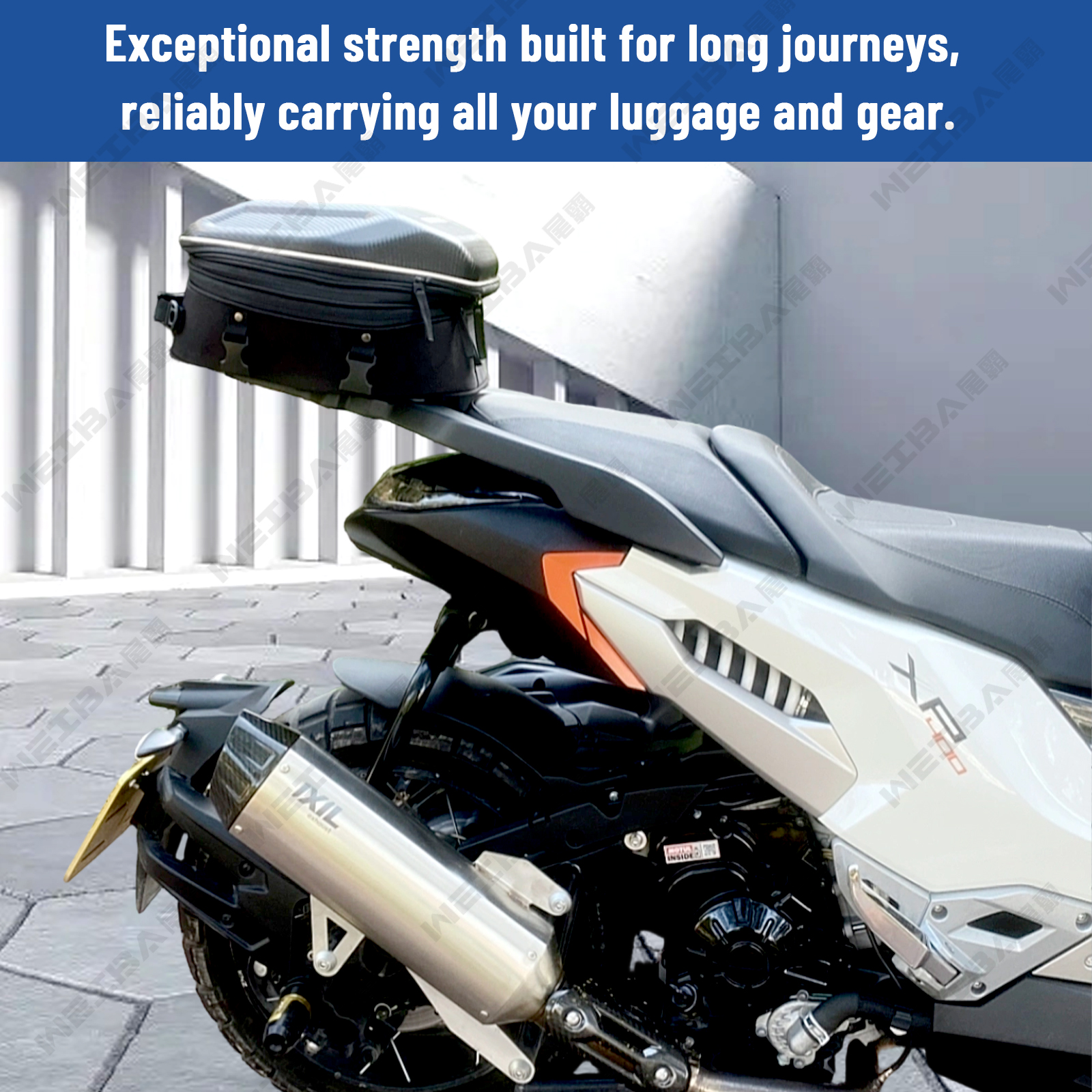 Rear Luggage Carrier Rack for  - огляд і ціна Cargo Rack Aluminum