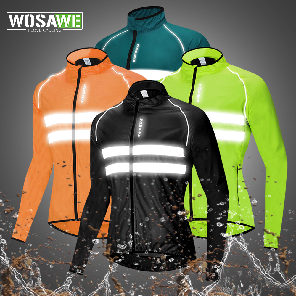 WOSAWE Men Cycling Windbreaker - огляд і ціна Cycling Commuter Jacket