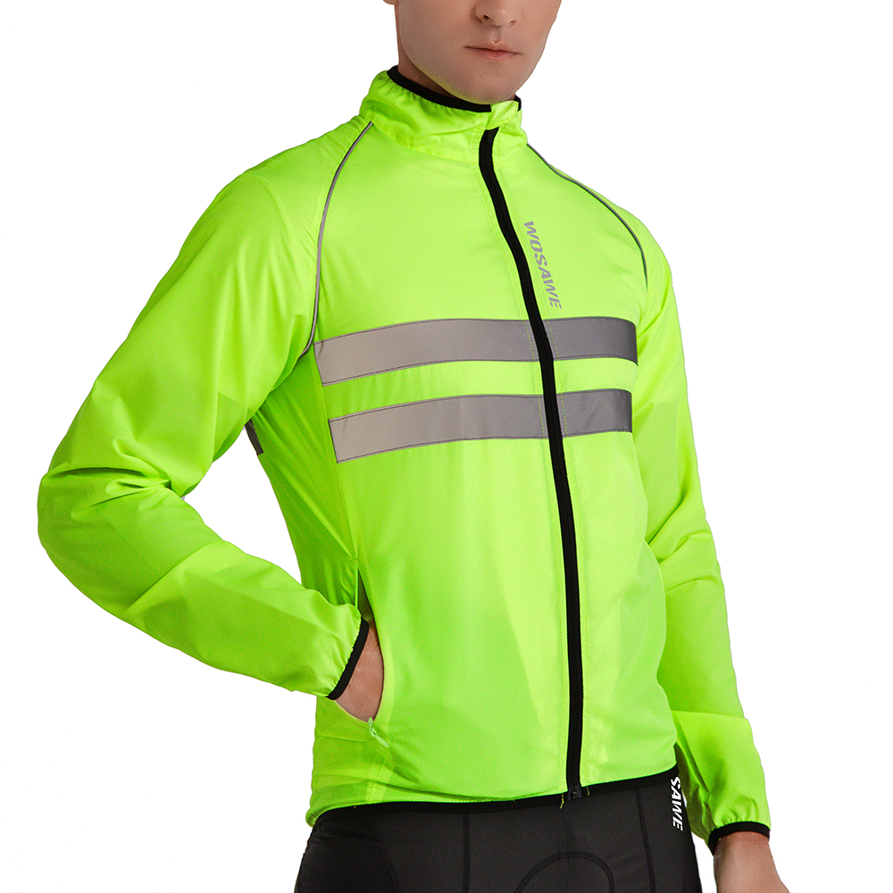 WOSAWE Men Cycling Windbreaker - огляд і ціна Cycling Commuter Jacket