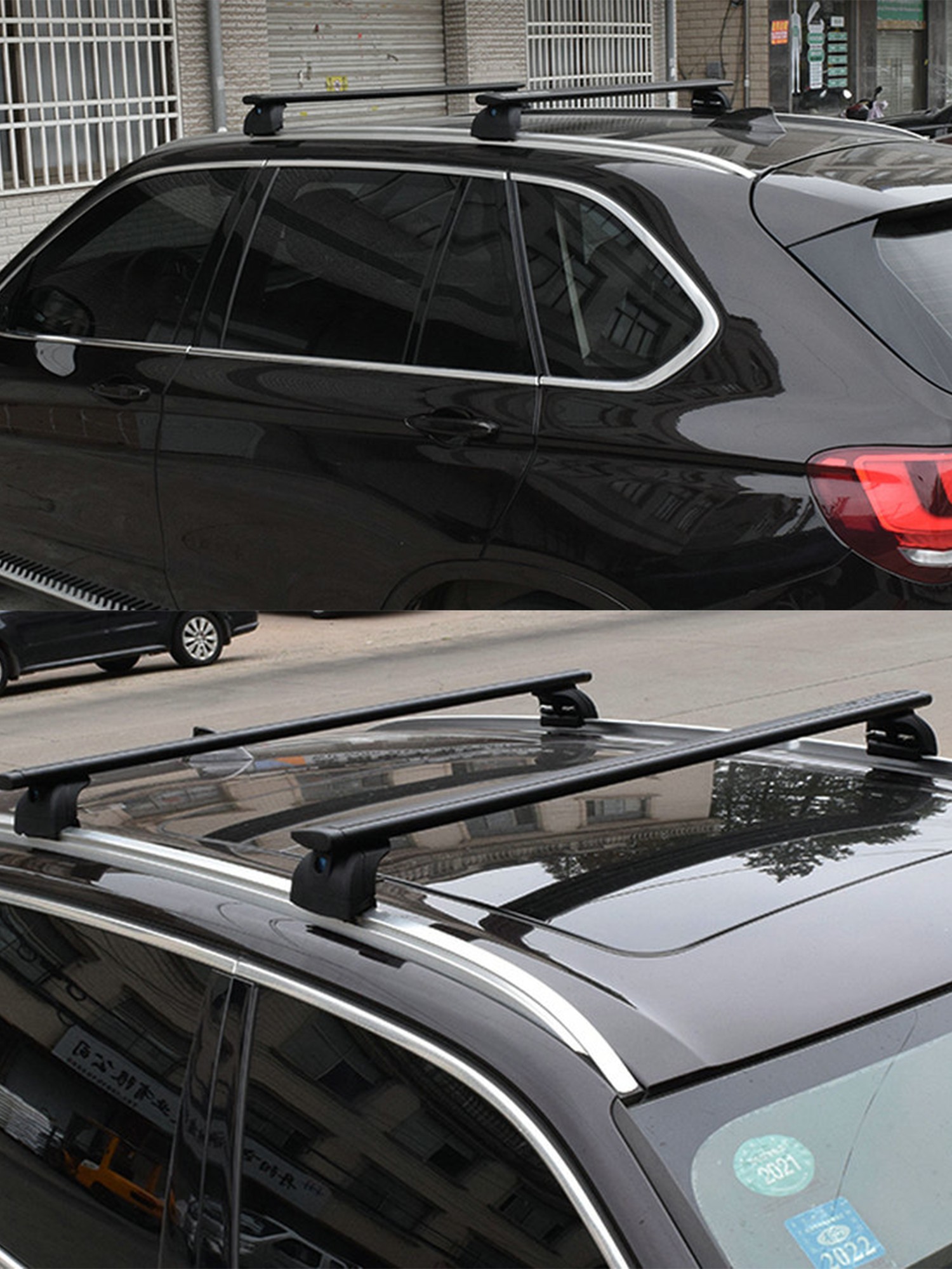 2PCS Aluminum Ajustable Crossb - огляд і ціна Cargo Rack Aluminum