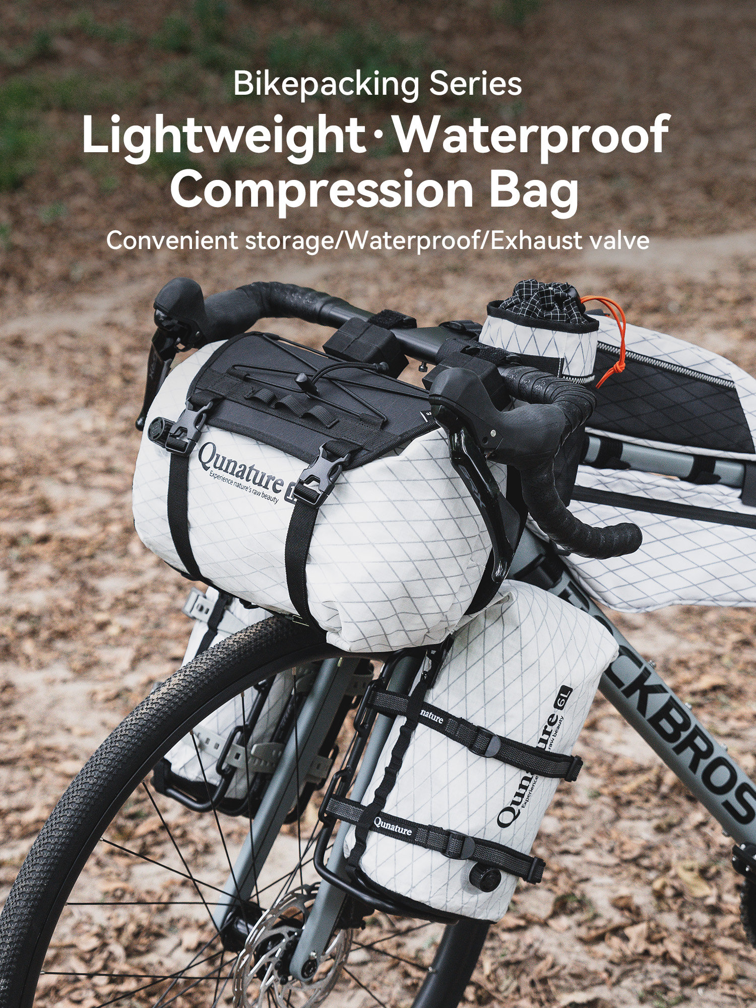 Qunature 6/12L Bikepacking Bag - огляд і ціна Cycling Commuter Backpack Waterproof