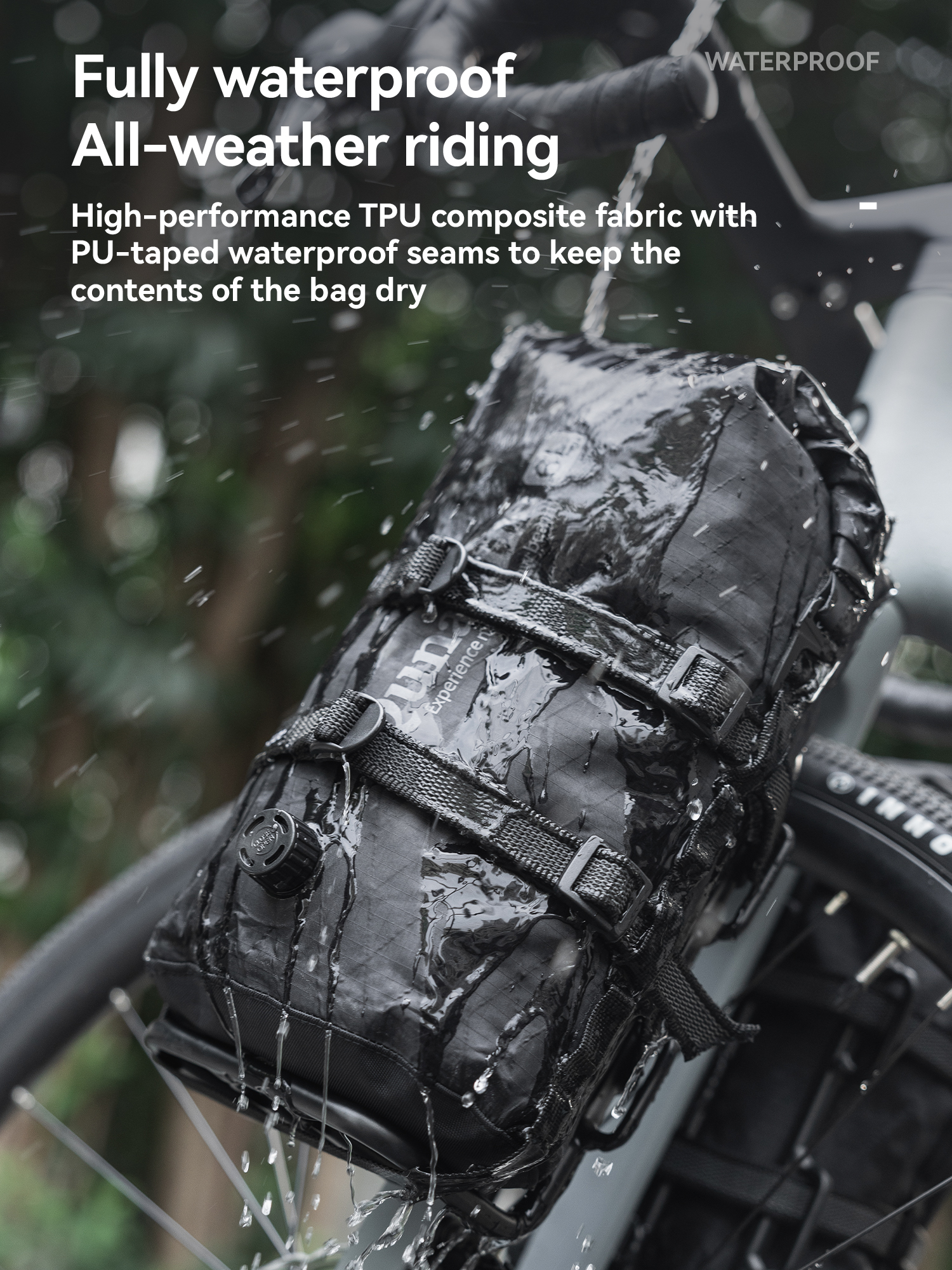 Qunature 6/12L Bikepacking Bag - огляд і ціна Cycling Commuter Backpack Waterproof