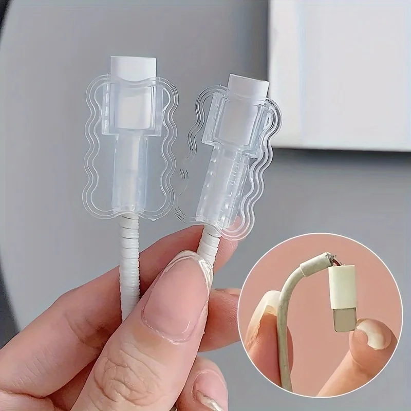 10pcs,Data Cable Protector Sle - огляд і ціна Cable Lock Flexible