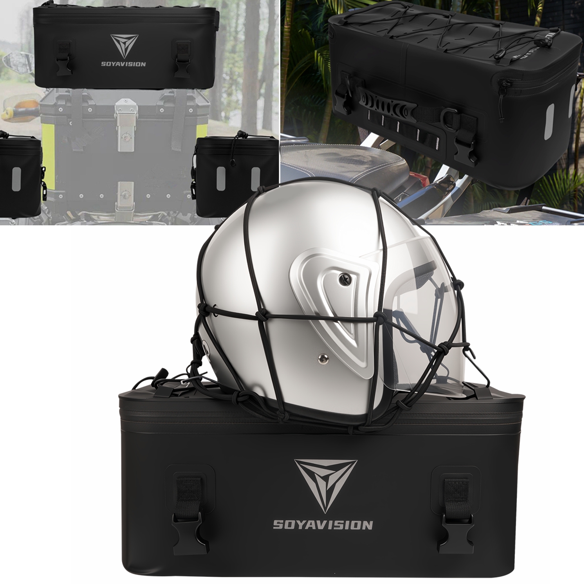 Motorcycle Case Box Bag Waterp - огляд і ціна Panniers Waterproof Rear