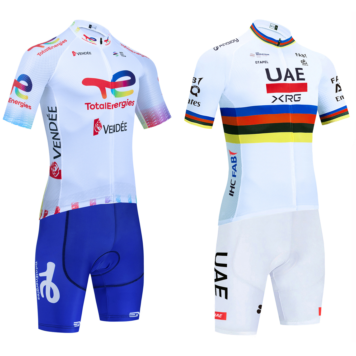 New UAE Cycling Jersey White T - огляд і ціна Cycling Commuter Shorts