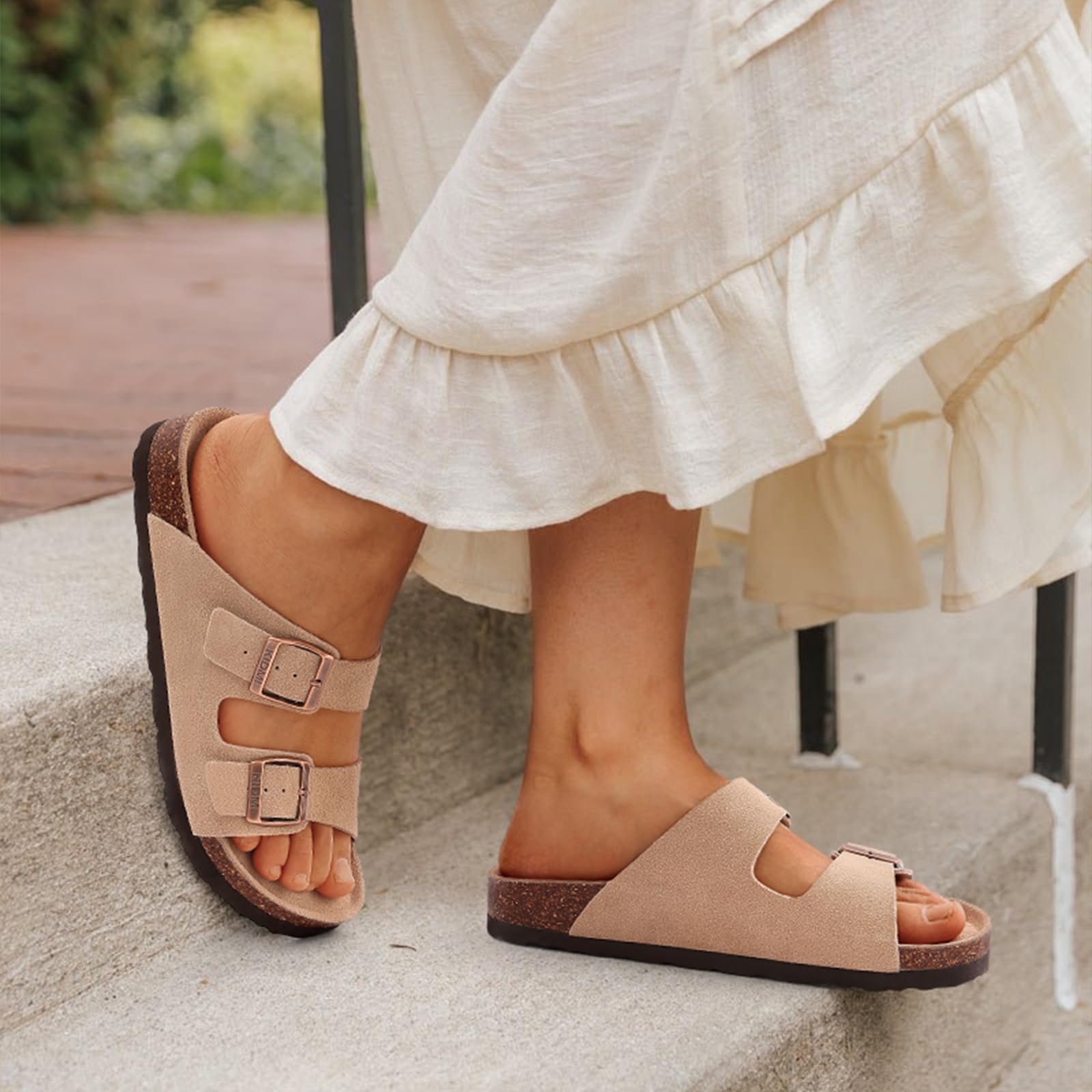 Litfun Classic Cork Sandals Fo - огляд і ціна Kickstand Adjustable