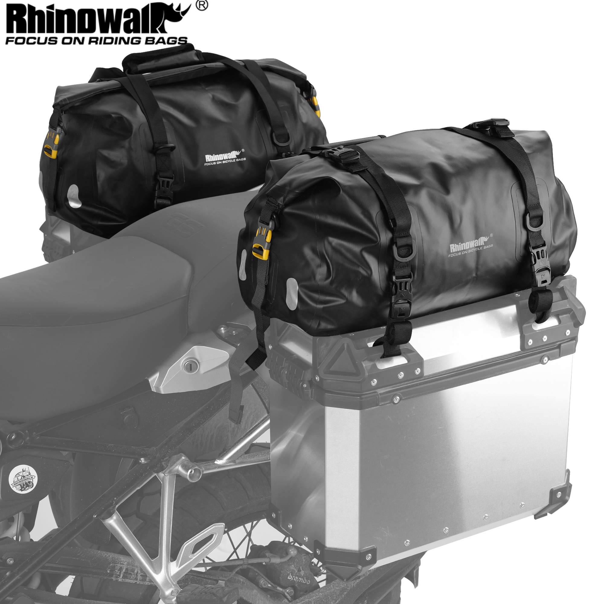 Rhinowalk Motor Side Box Top P - огляд і ціна Panniers Waterproof Rear