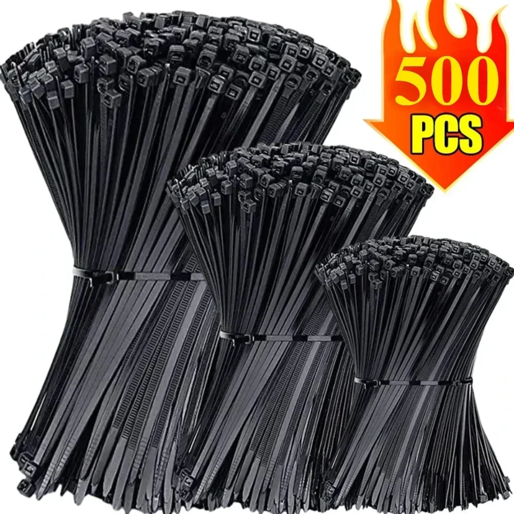 100/300/500pcs Multiple Specif - огляд і ціна Cable Lock Flexible